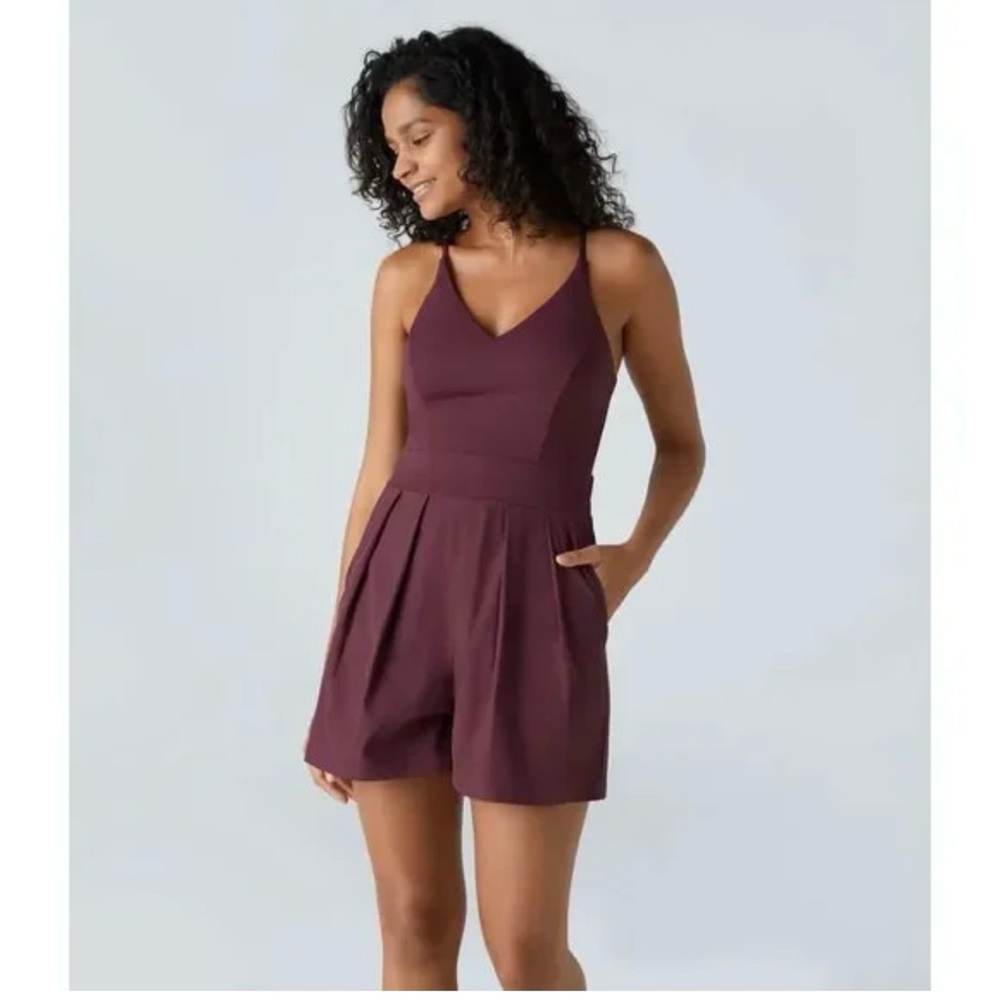 HALARA Women's Breezeful™ Backless Side
Zipper with Pockets, Quick Dry romper - Picture 11 of 11